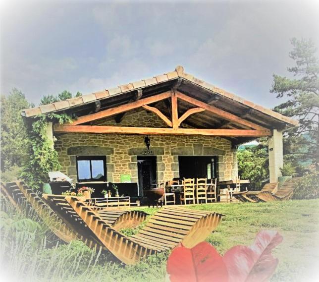 Gite L'Or Des Cevennes Saint-Andre-Capceze ภายนอก รูปภาพ